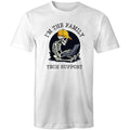 I'm The Family Tech Support Men's AS Colour T-Shirt White Mens T-shirt Printed In Australia Tech
