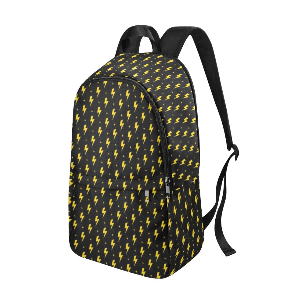 Yellow Lightning - Fabric Backpack