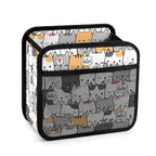 Cat Hello Car Seat Back Organiser white 24.3x23.2x12.7cm Car Seat Back Organiser animal Printed Offshore