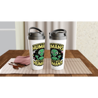 Alien, I'm Not Saying It Was Humans - White 15oz Stainless Steel Travel Mug Travel Mug Globally Fulfilled Sci Fi
