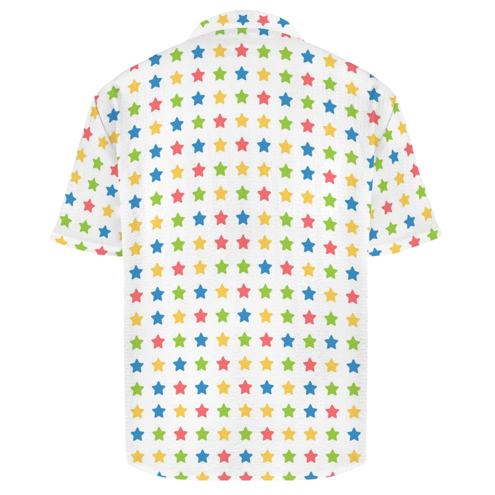 Stars Men's Crinkle Hawaiian Shirt