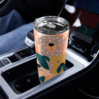 Lots Of Dogs - 20oz Mobile Tumbler with Lid (Black Lock) 20oz Travel Mug animal Printed Offshore