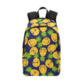 Cool Pineapples Fabric Backpack One Size Fabric Backpack Food Printed Offshore