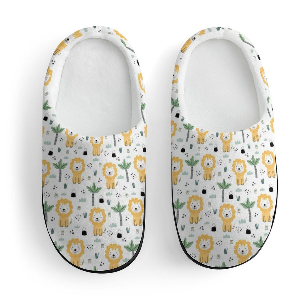 Lions Kids Cotton Slippers Kids Cotton Slippers animal Printed Offshore