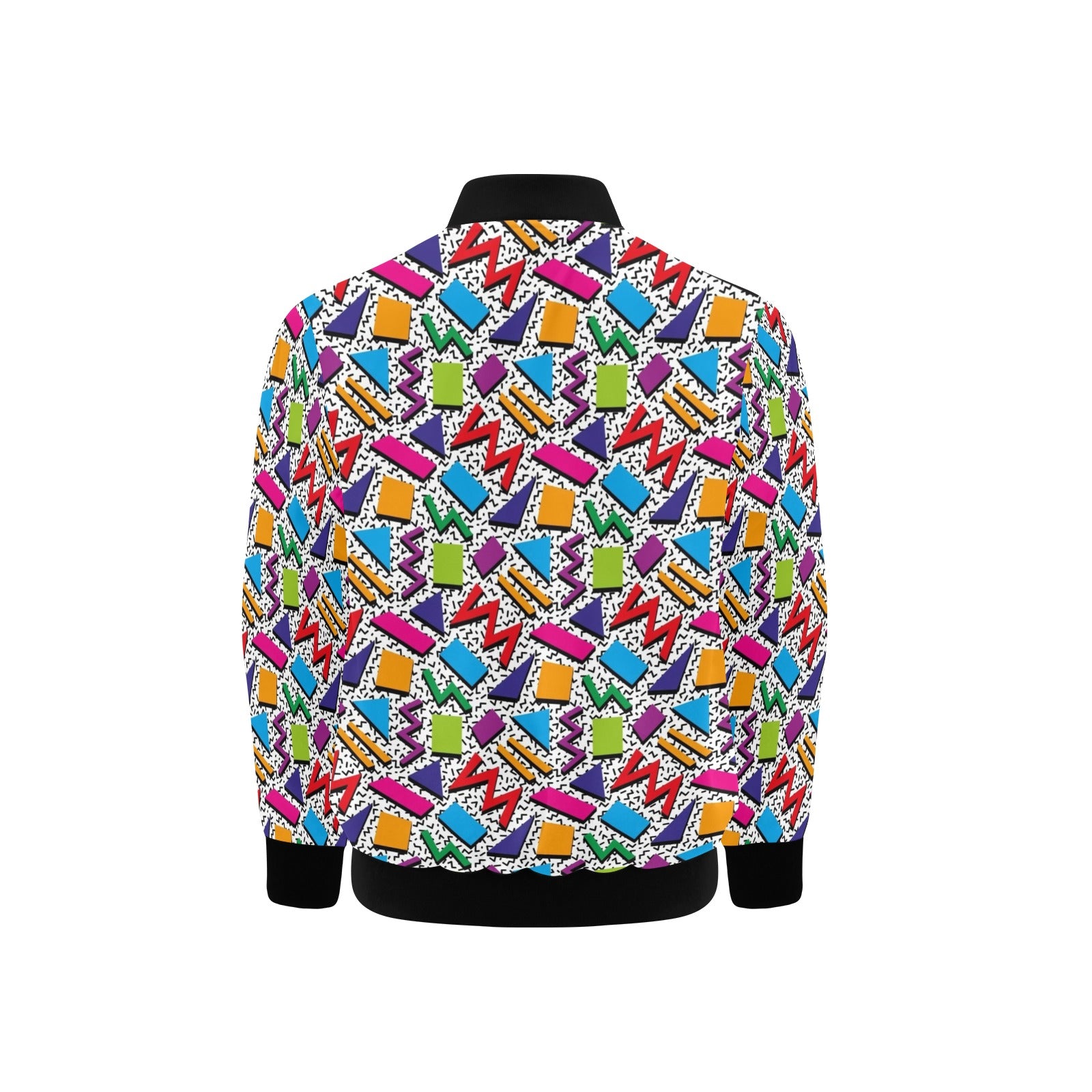 Graphic 80's Kids Bomber Jacket