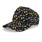 Colourful Chess Kids Baseball Cap white One size Kids Baseball Hat Chess Games Printed Offshore