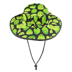 Cute Limes Wide Brim Bucket Hat Wide Brim Bucket Hat Food Printed Offshore