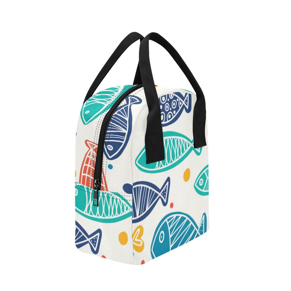 Fish Zipper - Zipper Lunch Bag Zipper Lunch Bag Printed Offshore