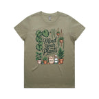 Mind Your Plants - Womens T-shirt