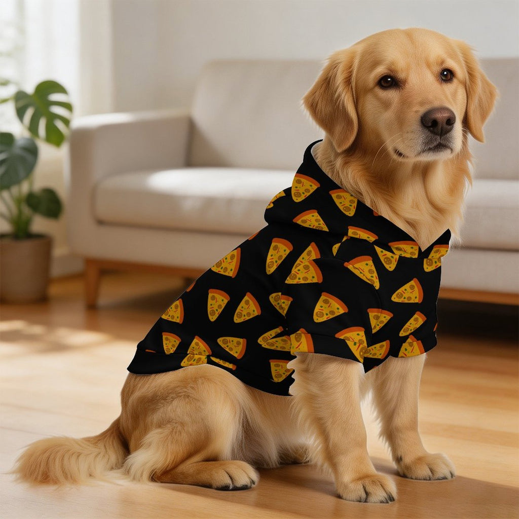 Pizzas Pet Hoodie (Large Size)