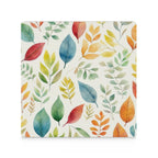 Autumn Leaves - Ceramic Coasters (Square) Ceramic Coasters Plants Printed Offshore