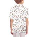 Birds Of A Feather Senior Kids Hawaiian Shirt