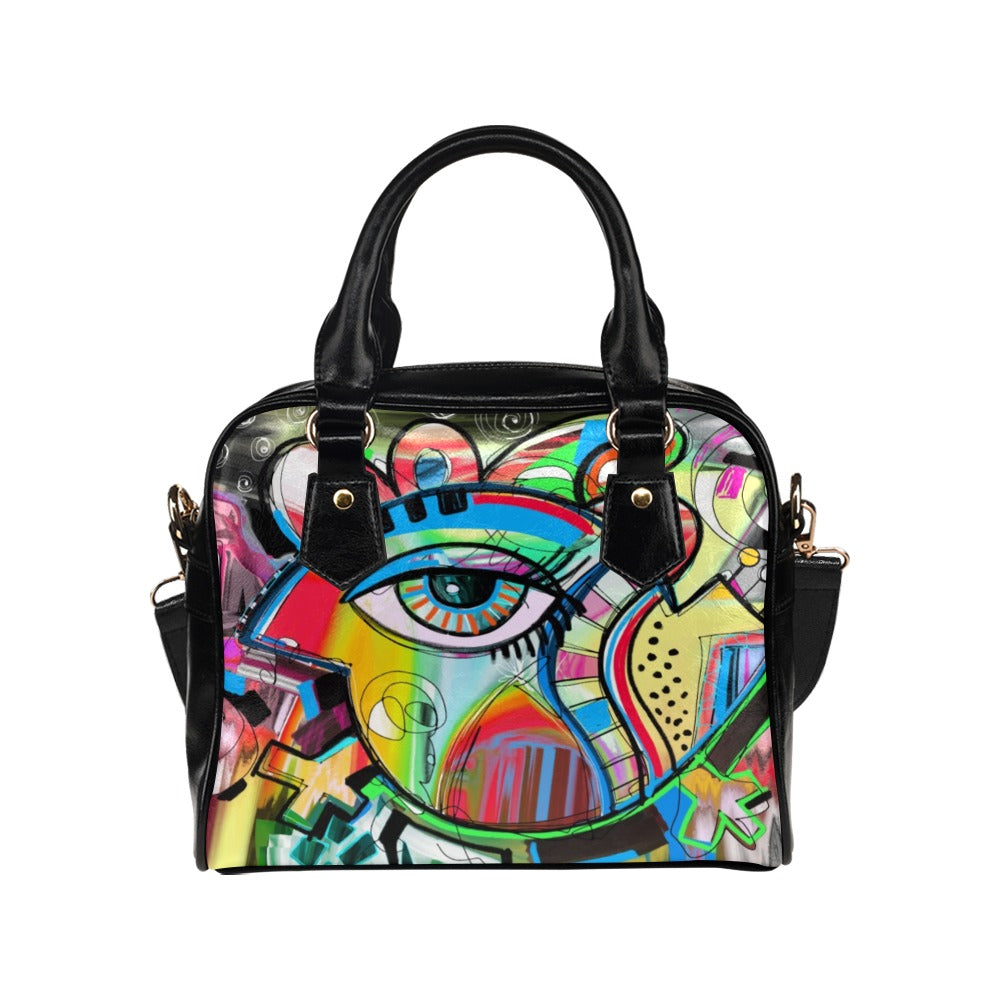 Graffiti Bird - Shoulder Handbag (Model 1634) Shoulder Handbags (1634)