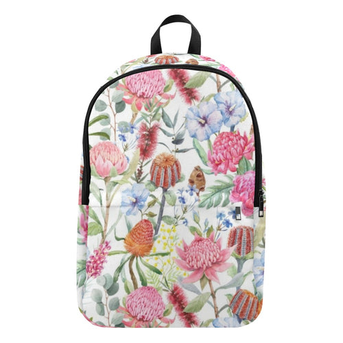 Australian Flowers - Fabric Backpack
