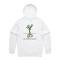 Square Roots, Maths Tree Men's AS Colour Hoodie White Mens Hoodie Maths Printed In Australia