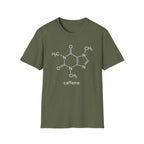 Caffeine Molecule - Unisex Softstyle T-Shirt