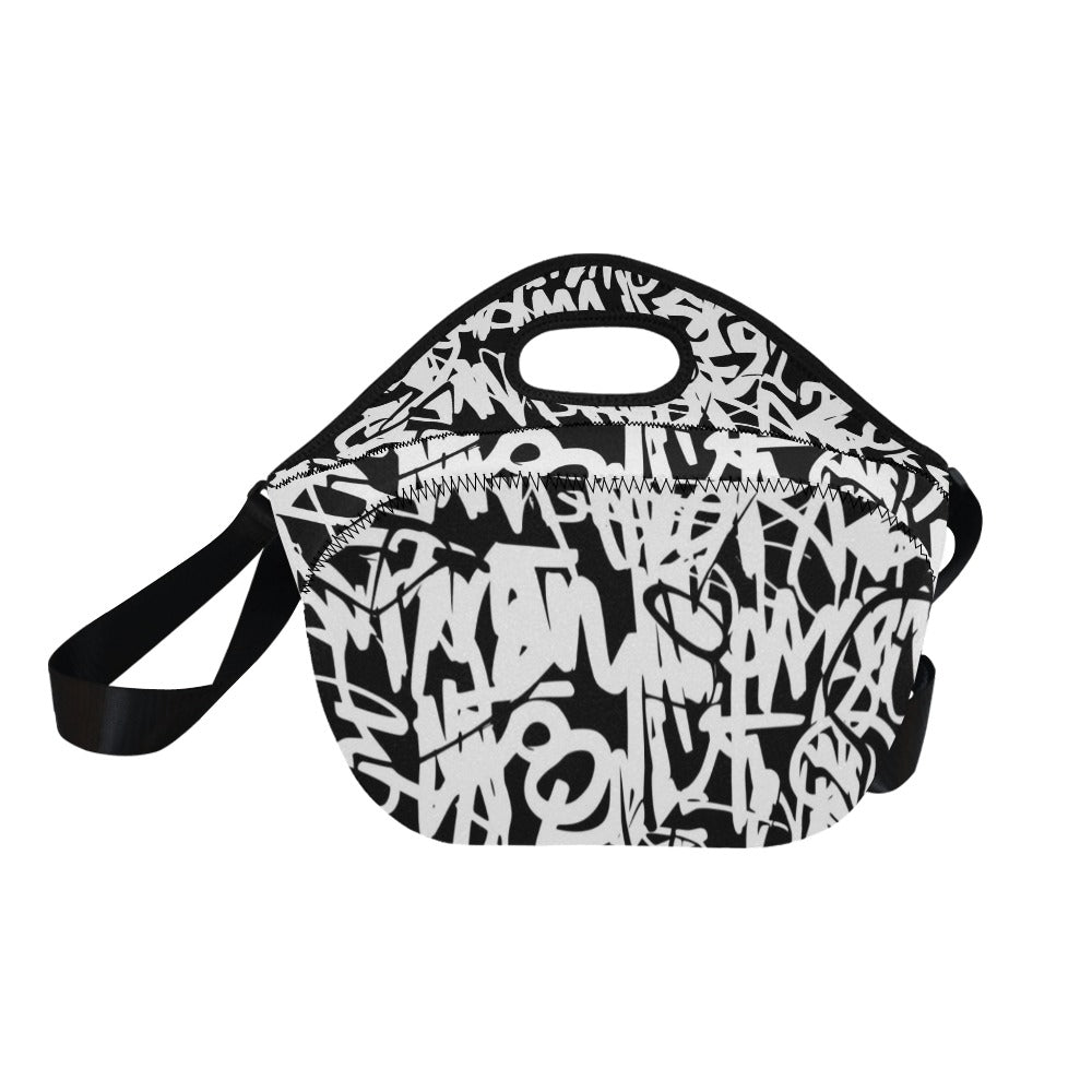 Graffiti - Neoprene Lunch Bag Neoprene Lunch Bag Printed Offshore