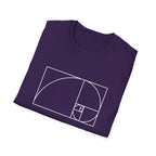 Fibonacci Unisex Softstyle T-Shirt T-Shirt Australian Printer Maths Science