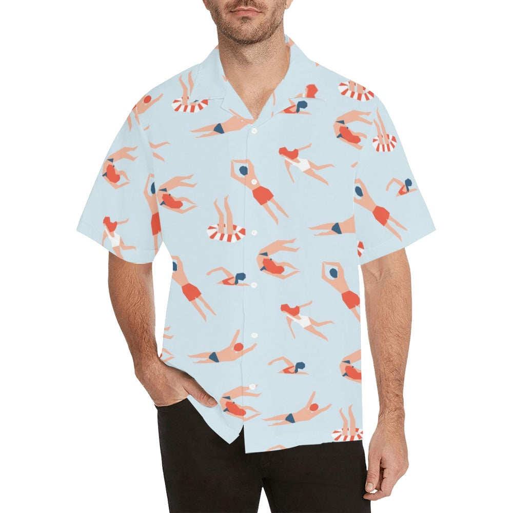 Summer Swim - Mens Hawaiian Shirt