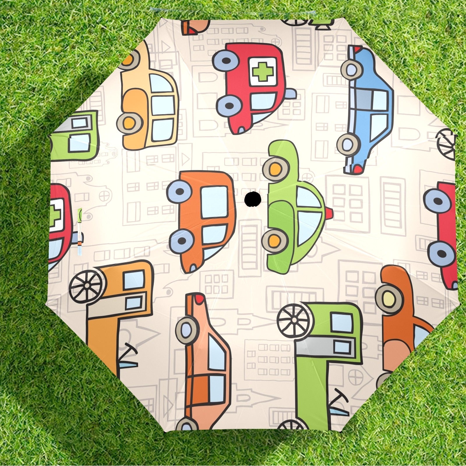 Kids Cars - Semi-Automatic Foldable Umbrella (Model U12) Semi-Automatic Foldable Umbrella (U12)
