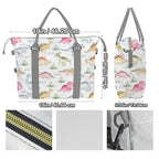 Dinosaur Garden Duffle Bag-Simple (Model 1715) Duffle Bag-Simple (1715)