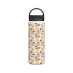 Beach Shack Stainless Steel Water Bottle, Handle Lid Stainless Steel Water Bottle With Handle Lid Globally Fulfilled Surf