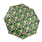 Frangipani - Semi-Automatic Foldable Umbrella (Model U12) One Size Semi-Automatic Foldable Umbrella (U12)