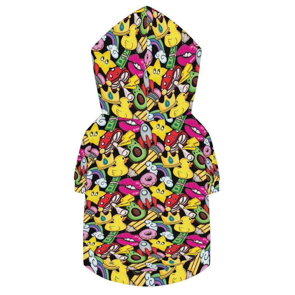 Bright And Cute Pet Hoodie (Large Size)