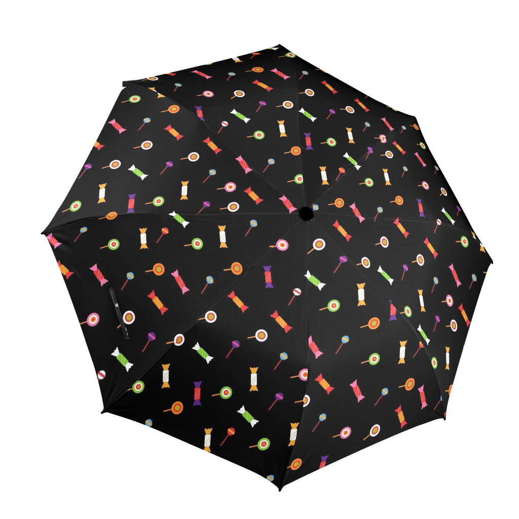 Candy - Semi-Automatic Foldable Umbrella (Model U12) One Size Semi-Automatic Foldable Umbrella (U12)