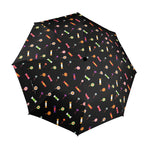 Candy - Semi-Automatic Foldable Umbrella (Model U12) One Size Semi-Automatic Foldable Umbrella (U12)