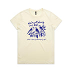 Birds, We're All Doing Our Best, Embarrassing tbh Women's AS Colour T-shirt Butter Womens T-shirt animal Birds Printed In Australia