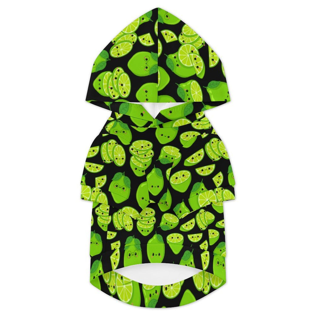 Cute Limes Pet Hoodie (Small Size)