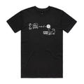 Cat String Theory Physics Men's AS Colour T-shirt