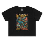 We Are All Different Ocean Animals Women's AS Colour Crop Tee