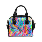 Brushstrokes - Shoulder Handbag (Model 1634) Shoulder Handbags (1634)