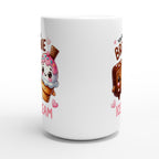 You're The Brownie To My Ice Cream, Valentine - White 15oz Ceramic Mug 15oz Mug Food Globally Fulfilled Love