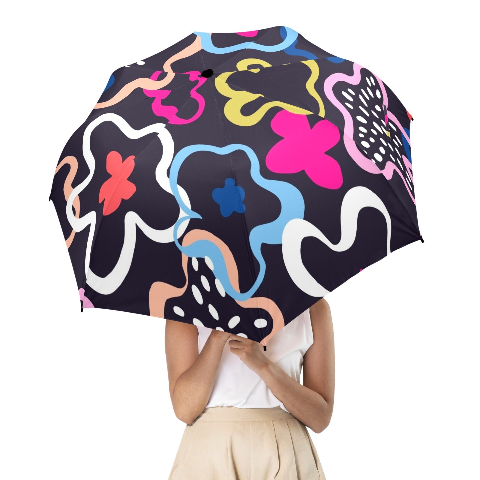 Floral In The Abstract - Umbrella Umbrella Printed Offshore