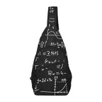 Equations Chest Bag Cross Body Chest Bag Maths Printed Offshore