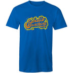 Hello Sunshine - Mens T-Shirt Bright Royal Mens T-shirt Printed In Australia Summer