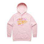 Be Kind - Womens Hoodie Pink Womens Hoodie Kindness Printed In Australia