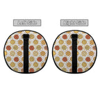 Round Pizzas On White Duffle Bag Duffle Bag Printed Offshore