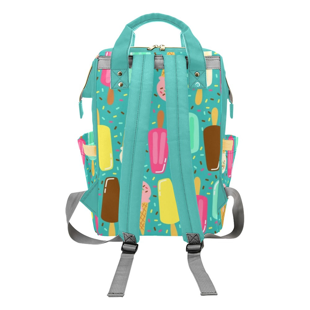 Ice Cream - Multi-Function Backpack, Nappy / Diaper Bag