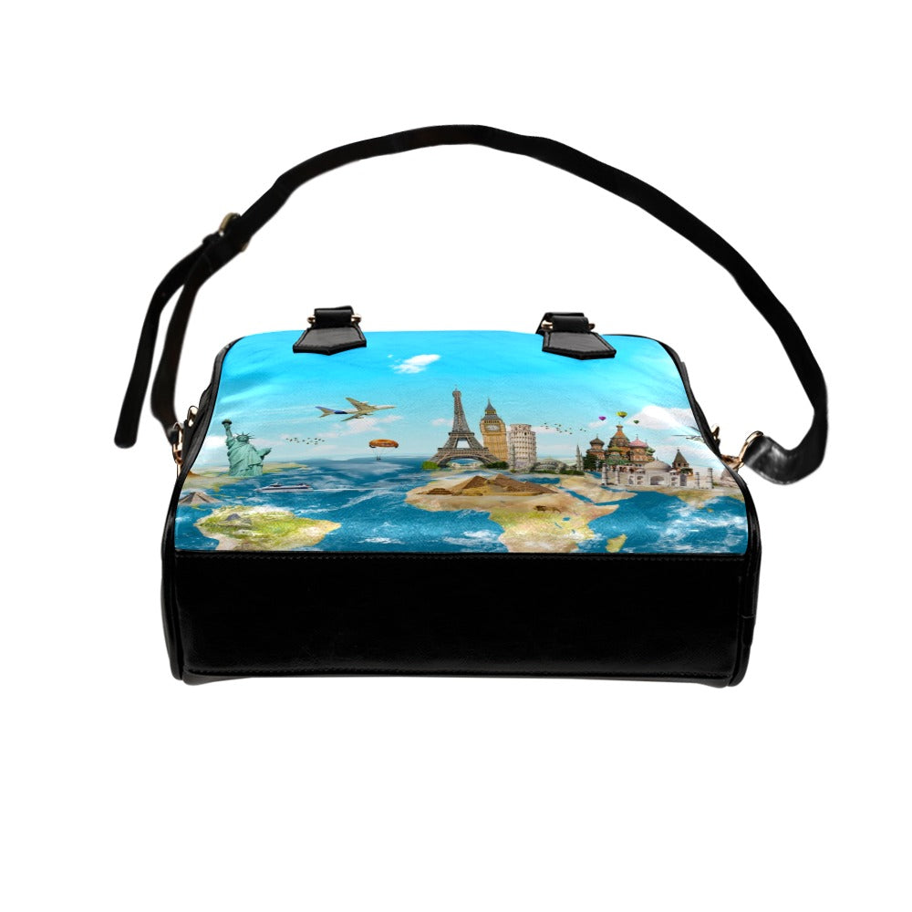 Around The World - Shoulder Handbag (Model 1634) Shoulder Handbags (1634)