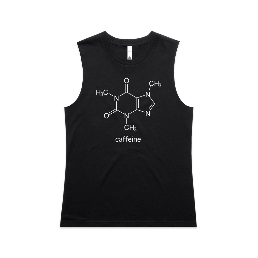 Caffeine Molecule - AS Colour Women's Maple Tank