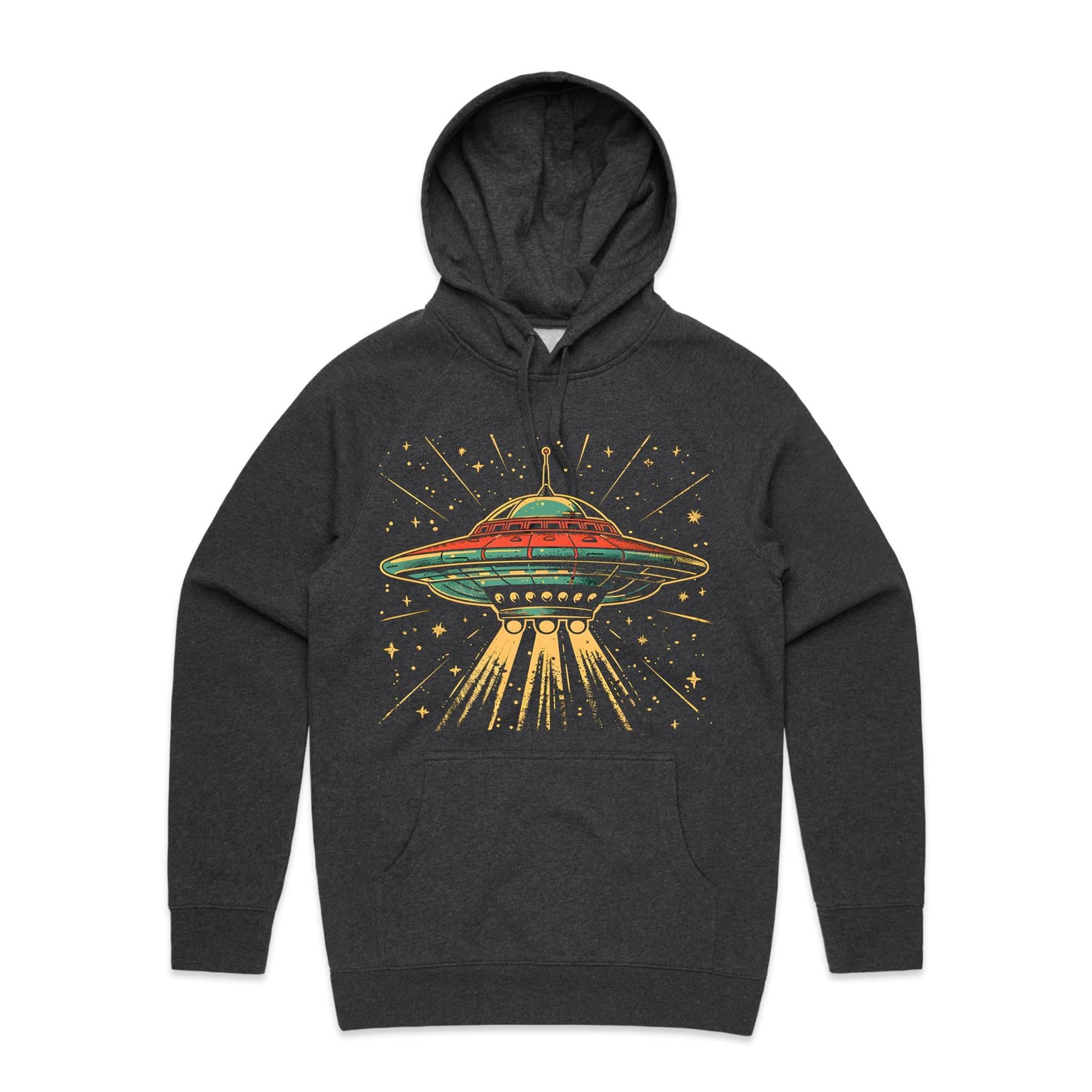 Retro UFO Men's AS Colour Hoodie
