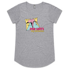 For Life's Big Decisions, Fortune Teller - Womens Scoop Neck T-Shirt Grey Marle Womens Scoop Neck T-shirt Games Printed In Australia