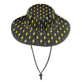 Yellow Lightning Wide Brim Bucket Hat Wide Brim Bucket Hat comic Printed Offshore