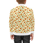 Graphic Floral Kids Bomber Jacket