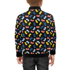 Colourful Chess Kids Bomber Jacket