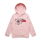 I'm The Bomb, Atom - Kids Hoodie Pink Kids Hoodie Printed In Australia